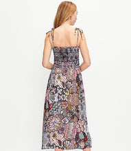 Load image into Gallery viewer, Floral Smocked Strappy Midi Dress