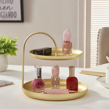 Load image into Gallery viewer, Two Layer Jewelry Cosmetics Organizers