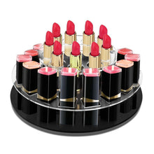 Load image into Gallery viewer, Premium Acrylic Rotating Lipstick Cosmetic Organizer