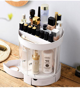 Transparent Makeup Organizers With Drawers