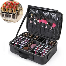 Load image into Gallery viewer, Cosmetic Makeup Case Travel Organizer
