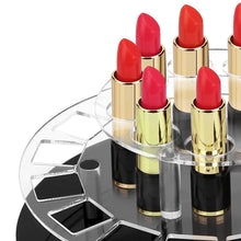 Load image into Gallery viewer, Premium Acrylic Rotating Lipstick Cosmetic Organizer

