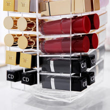 Load image into Gallery viewer, Rotating Acrylic Lipstick Organizer Storage Case
