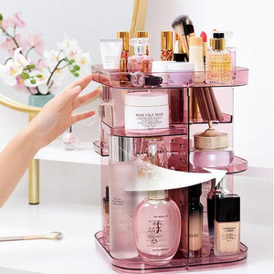 Rotating Square Beauty MakeUp Organizer