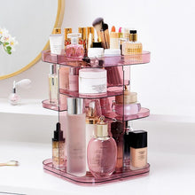 Load image into Gallery viewer, Rotating Square Beauty MakeUp Organizer
