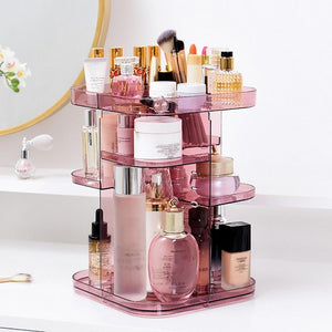 Rotating Square Beauty MakeUp Organizer