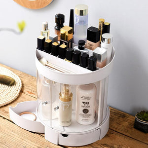 Transparent Makeup Organizers With Drawers