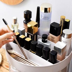 Transparent Makeup Organizers With Drawers